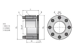 7.EH650 螺母型预紧器中等温度